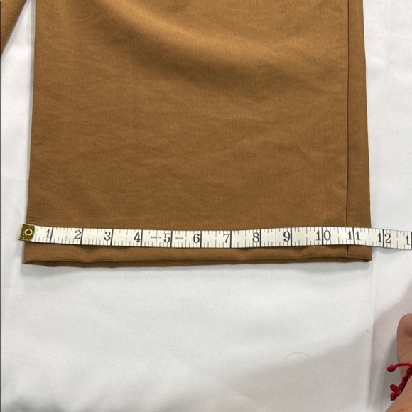 Daniel Cremieux Brown Capris with Tie Waist - Picture 5 of 8